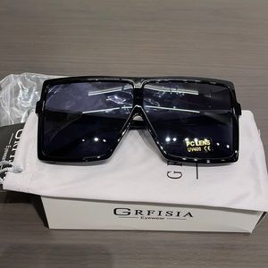 Oversized Square Sunglasses